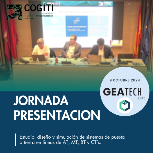 Imagen sobre la notícia ¡GEATECH SOFT presenta su plataforma de cálculo profesional en una jornada técnica para los
                                    colegiados industriales técnicos de España